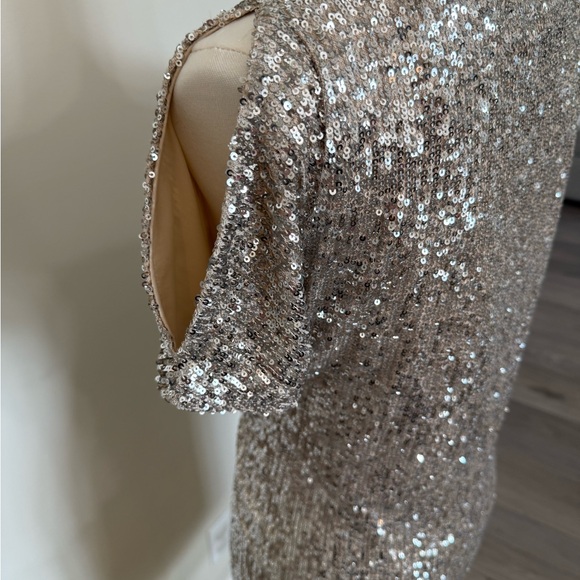 Cable & Gauge Silver Sequin Dress - Picture 6 of 8